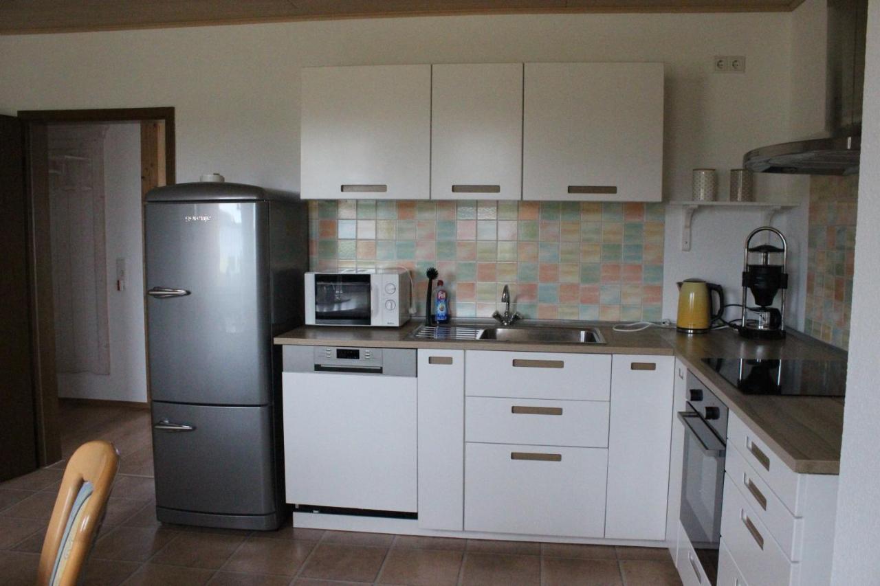 Ferienwohnung Landsburgblick Neuental Exterior foto